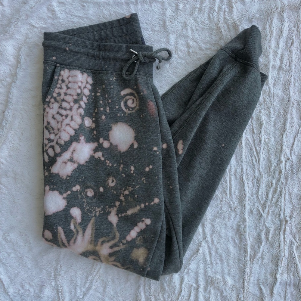 Moon and stars grey joggers